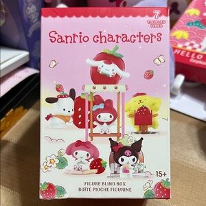 Sanrio Pink & Red Blind Box Figures - Strawberry Theme